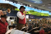 Auftritt in der Bayernhalle