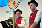 Auftritt in der Bayernhalle