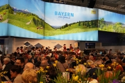 Auftritt in der Bayernhalle