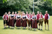 Blasmusik im Biergarten