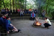 Jubo Probenwochenende 2016 Lagerfeuer