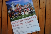 Blasmusik Sommerfest 2016