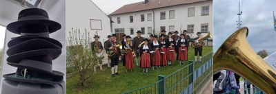 Maibaumaufstellen in Eglhausen