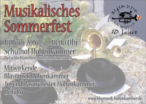 Einladung Sommerfest 2016