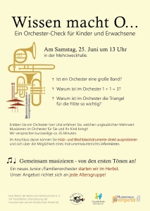 Musikerwerbung 2022 Der Orchester-Check